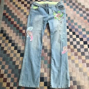 Alberto Makali women’s jeans with embellishments